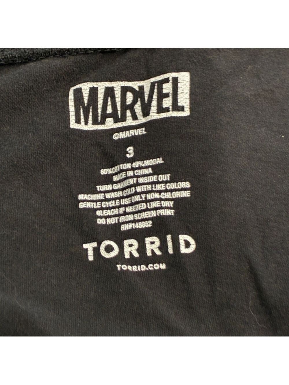 Marvel x Torrid Loki Ringer Top - Size 3X - Picture 3 of 12